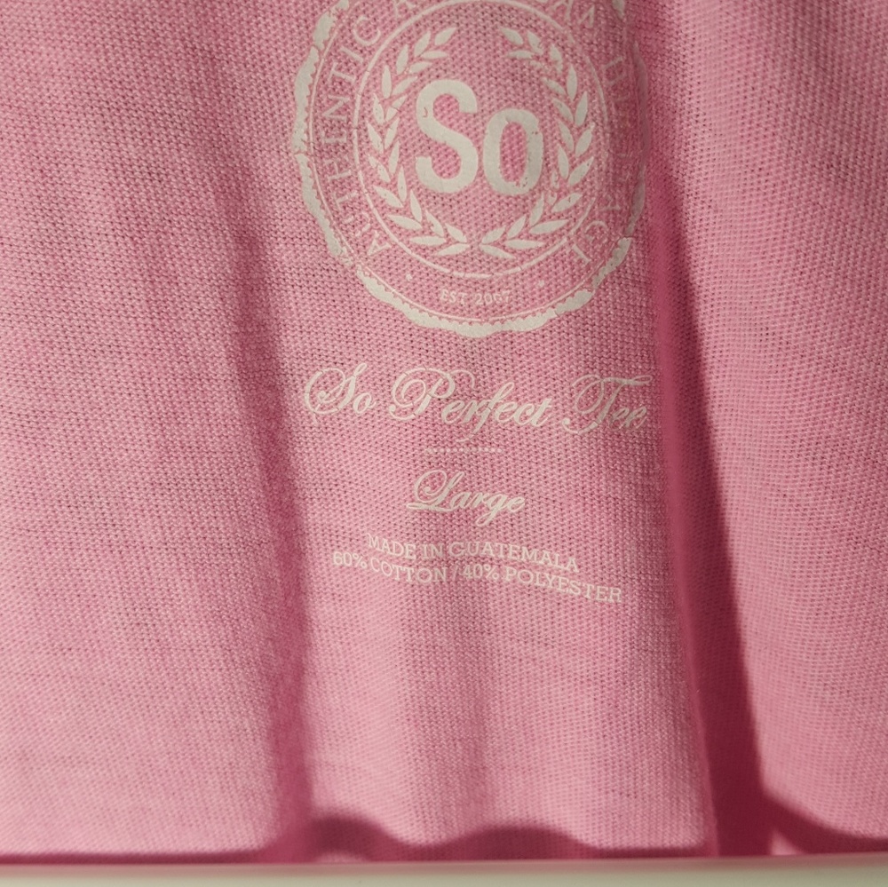 Pink So Perfect Tee - Picture 2 of 2